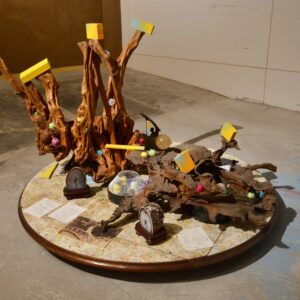 Benedict Yu, ‘Fragment 5.0’, 2020, Mixed media installation, 120 x 120 x 85 cm. Image from the artist’s website