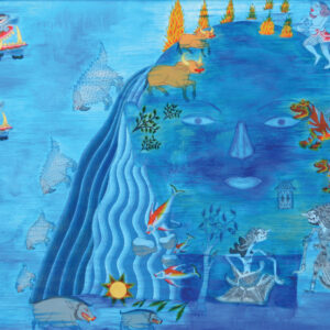 Dadang Christanto, ‘Jawa di Dalam Samudera Sunyi’, 2015, Oil on canvas, 116 x 137 cm. Image from Invaluable