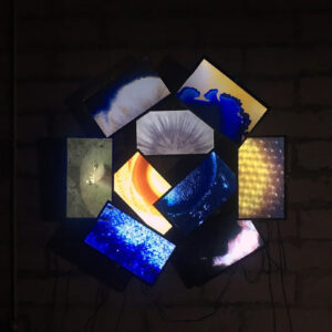 Syaura-Qotrunadha-‘Fragments-of-the-Home-1-2022-Video-Installation-9-channel-LED-TV.-Image-from-the-artists-website