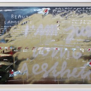 Wisnu-Auri-‘I-am-just-doing-Aesthetic-No.-18-2015-Spray-paint-acrylic-and-marker-on-canvas-25.8-x-51.6-cm.-Image-from-The-Artling