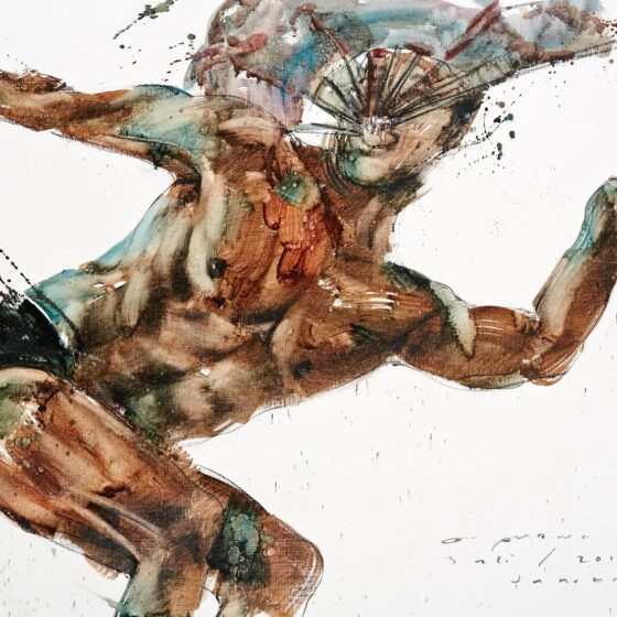 04-Ida-Bagus-Putu-Purwa-_Untitled-08-2013-Oil-on-paper-65-x-50-cm.-Image-from-Gallery-Lukisan