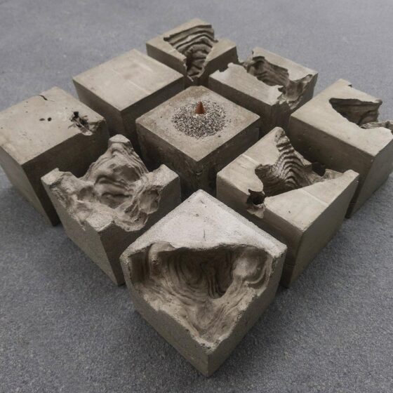 05-Veronica-Peralejo-_All-You-Holy-Monks-and-Hermits-2022-Concrete-pour-sand-incense-46-x-46-x-46-x-13-cm.-Image-from-Sovereign-Art-Foundation