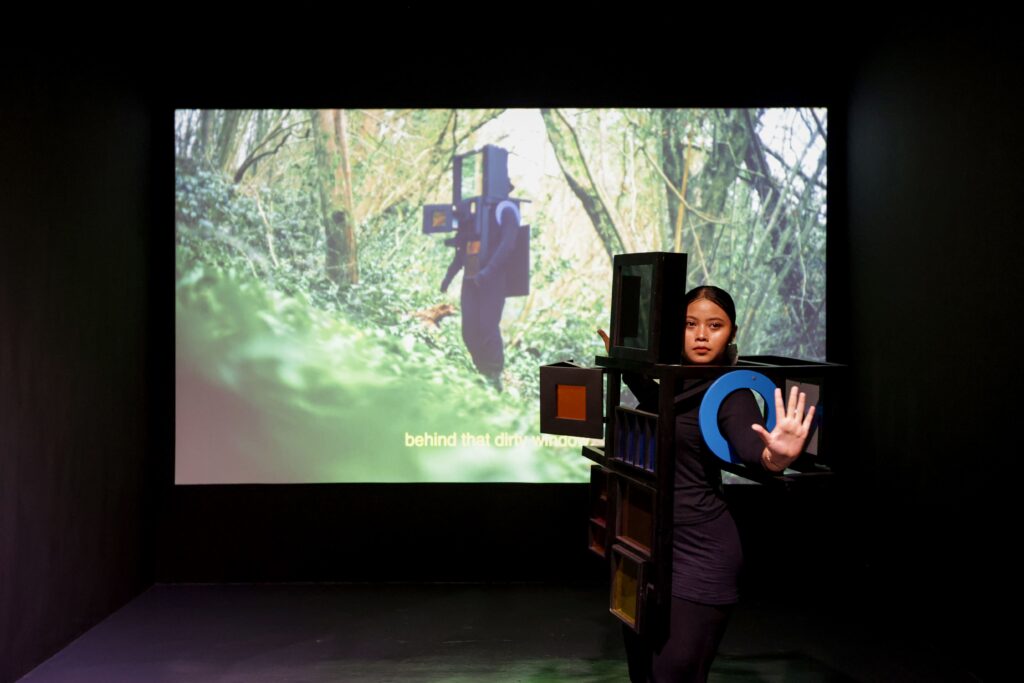 Bunga Yuridespita & Matthew Oaten, ‘Did You See That?’, 2025, installation view. Image courtesy of ARTJOG 2025