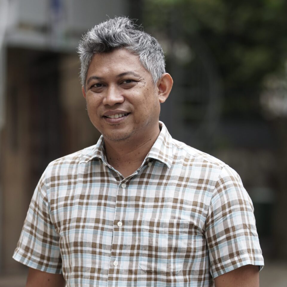 Ade Darmawan. Profile photo from the artist's website