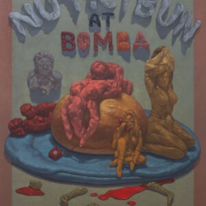 Alfredo Esquillo, 'Nutribun at Pene', 2022, oil on canvas, 154.3 x 121.92 cm. Image from Ocula