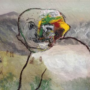 Aliansyah Caniago, 'Open in Translation', 2016, 130 x 90 cm. Image from Orbital Dago