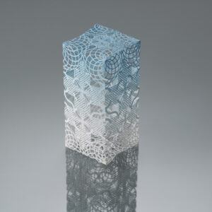 Ashley Yeo, 'Morning', 2020, hand cut Japanese paper with pigment, 11 x 5 x 5 cm. Image from Mizuma Gallery