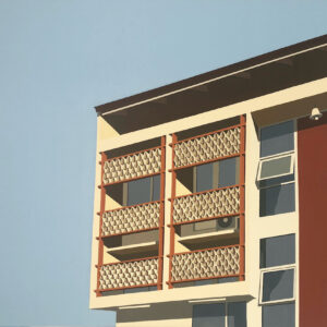 Chayapong Charuvastr, ‘Untitled 15’, 2021, acrylic on canvas, 100 x 100 cm. Image from La Lanta Fine Art