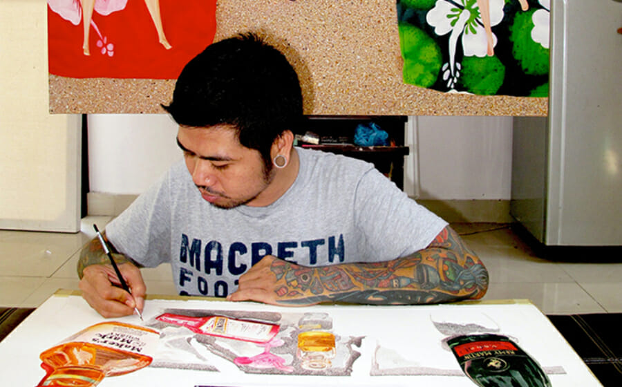 Dodit Artawan. Profile photo from Men's Folio