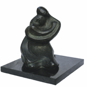 Dolorosa Sinaga, 'Kasih Ibu', 1998, bronze, 22 x 22 x 22 cm. Image from MutualArt