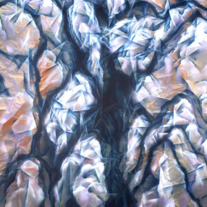 Faizal Yunus, ‘Deep Deep Sleep’, 2020, oil metallic lacquer on canvas 200x180cm. Photo courtesy RKFA and the artist.