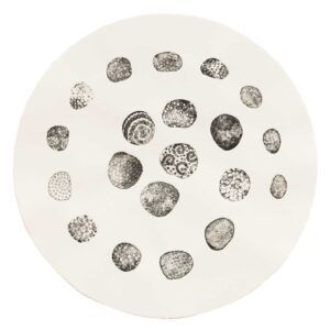 Jason Lim, 'Collection Leaving Linear Perception Behind 3', 2021, soft ground etching and gampi collage on STPI handmade paper. Image from Artsy