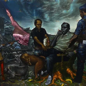 Leslie de Chavez, 'Philippine National Cliche', 2013, oil on canvas, 190 x 240cm. Image courtesy of the artist