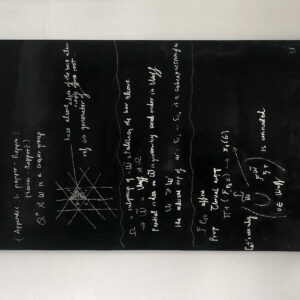 Ly Hoang Ly, 'Faithfully Flat', 2020, lacquer 210 x 120 cm. Image from Artsy