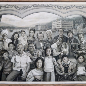 Navin Rawanchaikul, 'A Tale of Two Cities', 2017, Oil on canvas, 126 x 186 cm, Image courtesy of Yavuz Gallery