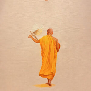 Nguyen Minh Phuoc, 'Peace and Wellbeing', 2004, oil on canvas, 90 x 110 cm. Image from Toriizaka Art