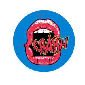 PHUNK, 'ART! (Slippery When Wet, Crush & Buru)', 2009, acrylic on canvas, 150 cm diameter. Image from PHUNK Studio