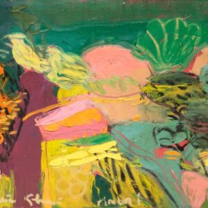 Rafiee Ghani, ‘Rimba I', 2011, oil on canvas, 61.5 x 91 cm. Image from Invaluable