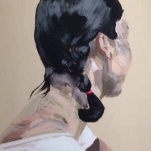 Richard Streitmatter-Tran, 'Trang Tails', 2019, acrylic on canvas, 61 x 46 cm. Image from the artist's website