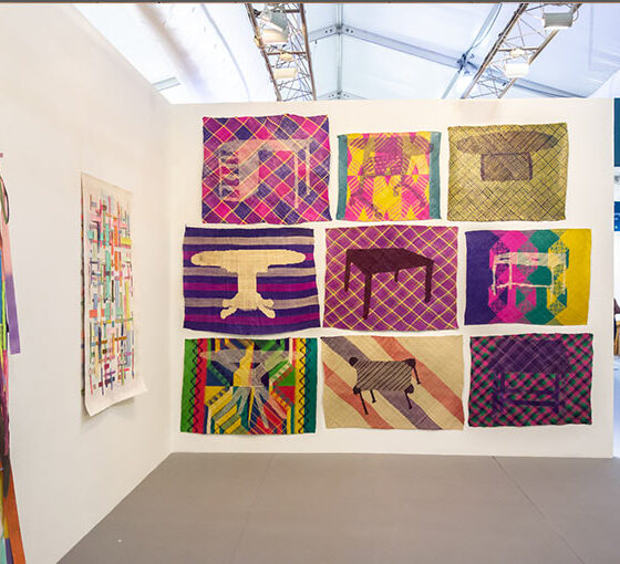 Yee I-Lann, ‘SEA Focus 2020’. Photo courtesy of SILVERLENS.