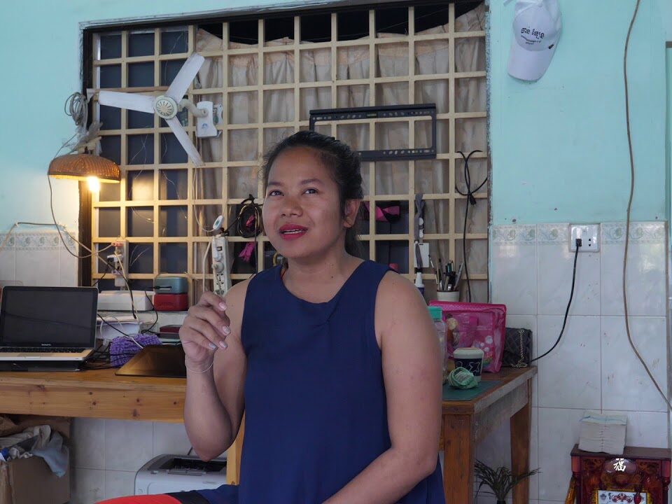 Sao Sreymao. Profile photo from Aura Asia Art Project