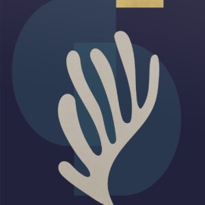 Sinta Tantra, 'No Blue Is Ever Just Blue', 2022, tempera and 24 ct gold leaf on linen, 160 x 130 cm. Image from Kristin Hjellegjerde Gallery