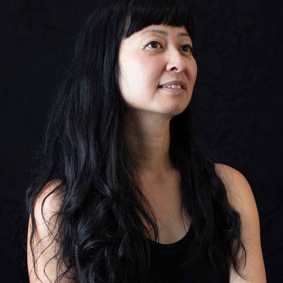 Stephanie Syjuco. Profile photo from the artist's website, by Kija Lucas