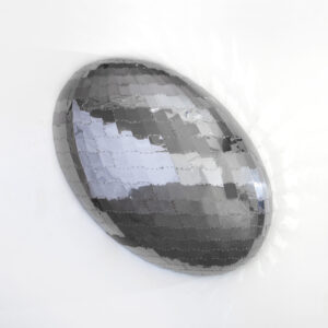 Tawatchai Puntusawasdi, 'A Story From Zen', 2016, stainless steel and rivets, 156 x 140 x 46 cm. Image from Gajah Gallery