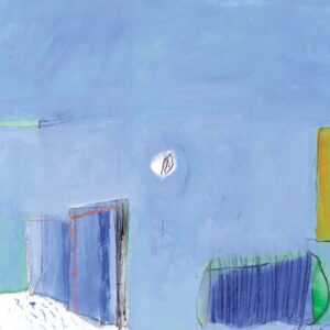 Tran-Van-Thao-Blue-Skies-Fairy-Tales-8-2006-acrylic-oil-and-papier-mache-on-canvas-90-x-90cm-Image-from-Post-Vidai