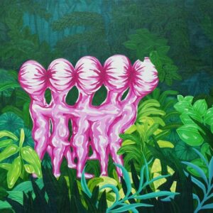 Tuan Mami, 'The Covwer', 2011, oil on canvas, 245 x 300 cm. Image from the artist's website