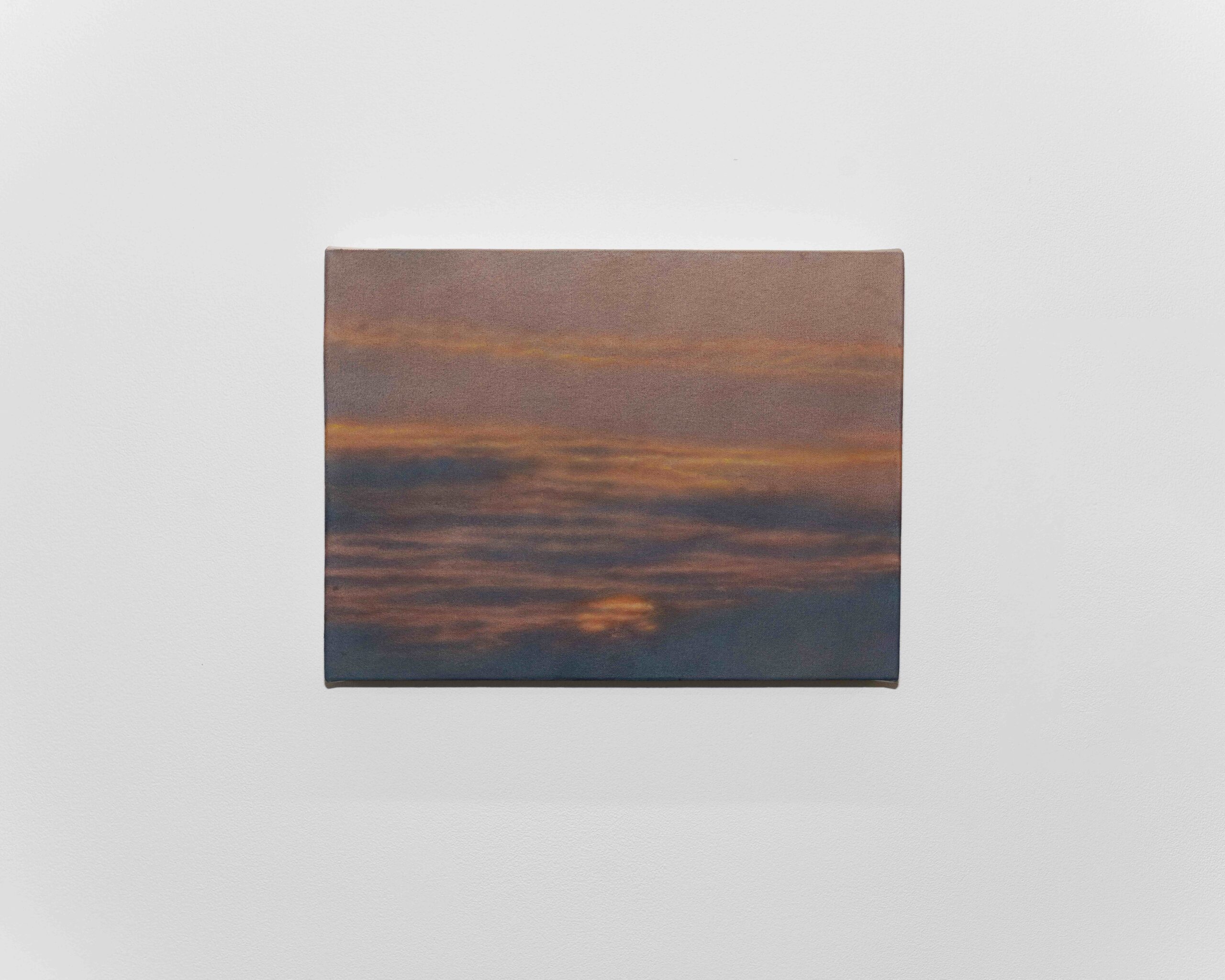 James Prapaithong, ‘Hide and Seek with the Sun’, 2024, oil on canvas, 30 x 40 cm. Image courtesy of the artist and Nova Contemporary